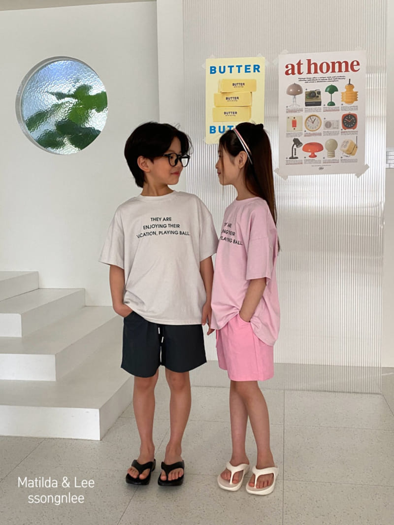 Matilda & Lee - Korean Children Fashion - #childofig - Initial Tee - 11