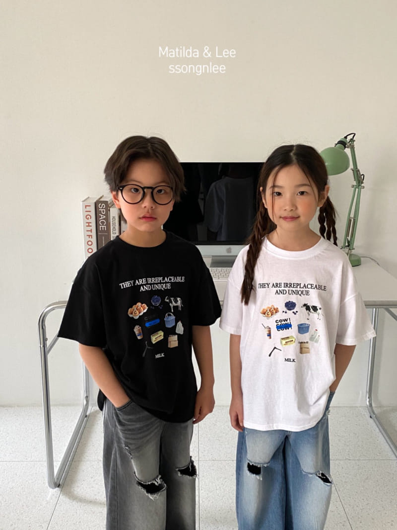 Matilda & Lee - Korean Children Fashion - #childofig - Milk Jensa Tee - 3