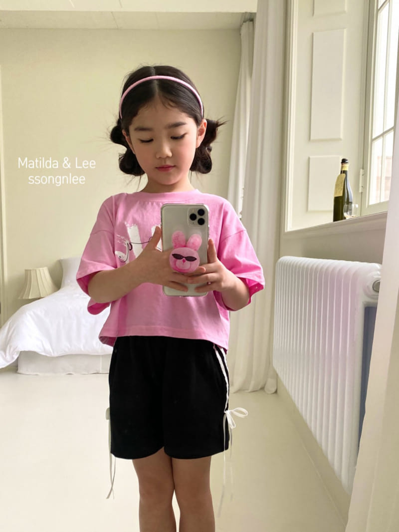 Matilda & Lee - Korean Children Fashion - #childofig - Ribbon Tape Shorts - 8