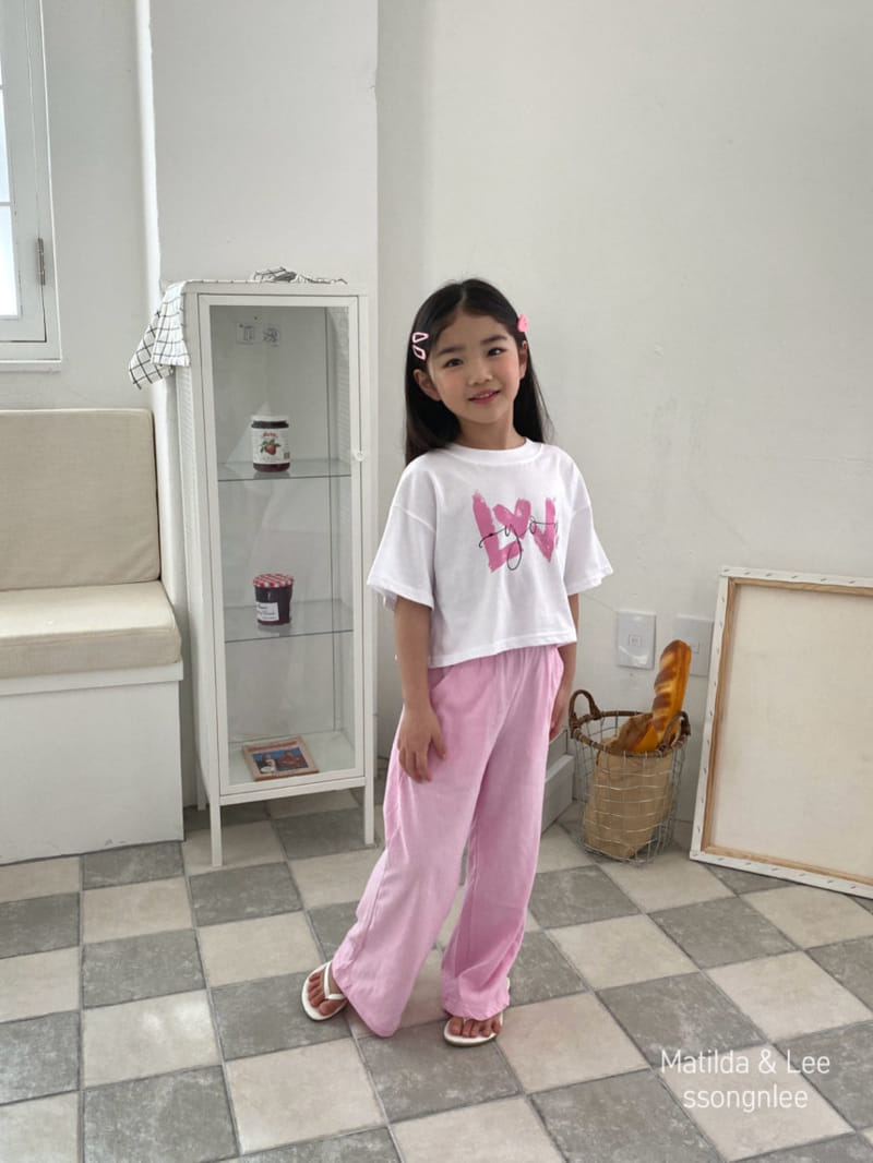 Matilda & Lee - Korean Children Fashion - #childofig - Painting Crop Tee - 5