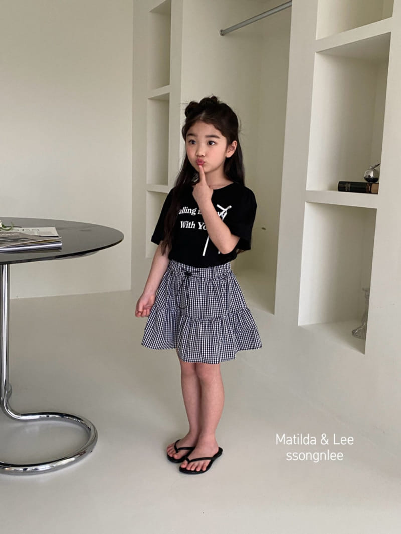 Matilda & Lee - Korean Children Fashion - #childofig - Love Ribbon Shirring Tee - 9