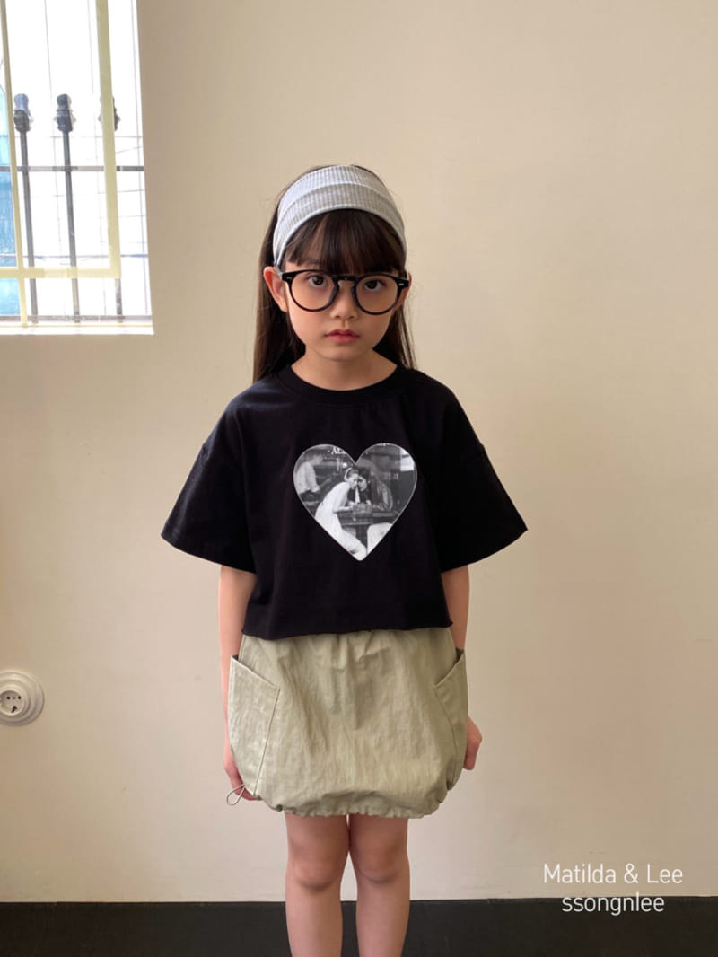 Matilda & Lee - Korean Children Fashion - #childofig - Heart Crop Tee - 6