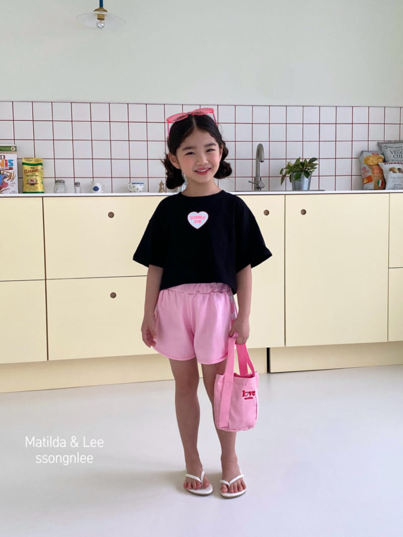 Matilda & Lee - Korean Children Fashion - #childofig - Bubble Heart Crop Tee - 3