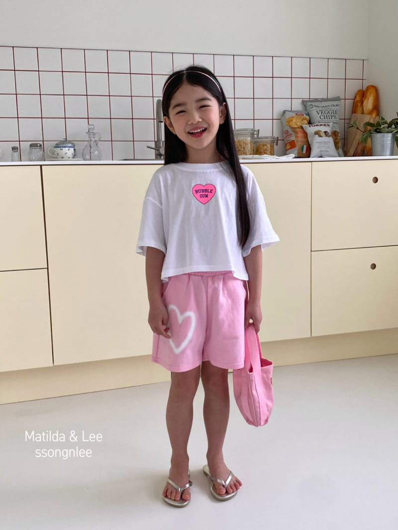 Matilda & Lee - Korean Children Fashion - #childofig - Heart Shorts - 2