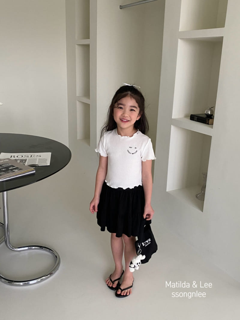 Matilda & Lee - Korean Children Fashion - #childrensboutique - Lovely Rib Tee - 9