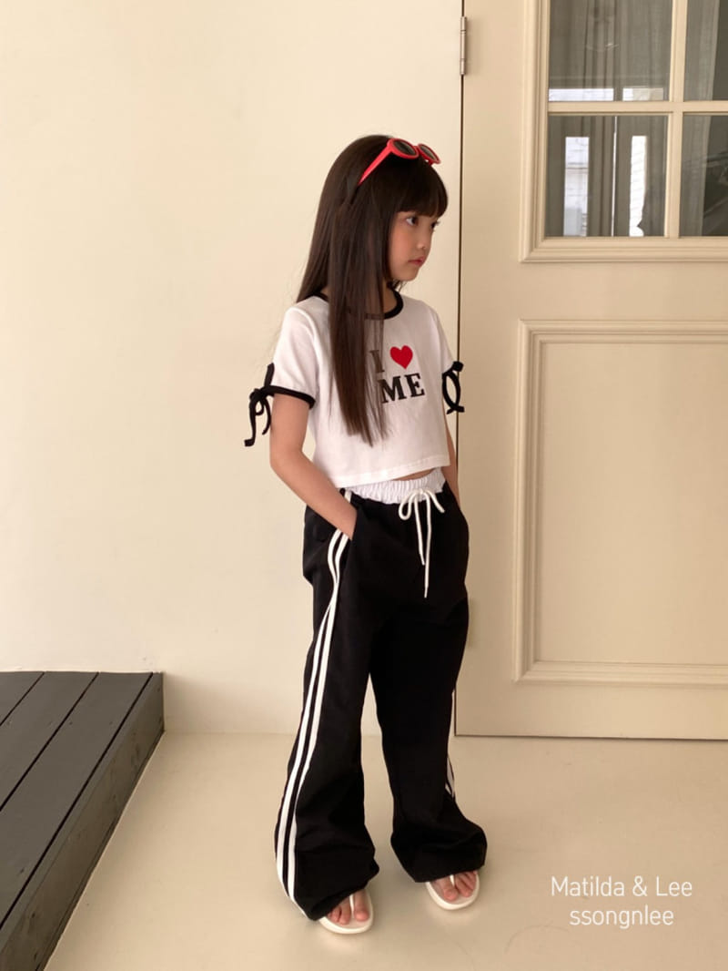 Matilda & Lee - Korean Children Fashion - #childofig - Love Me Crop Tee - 4