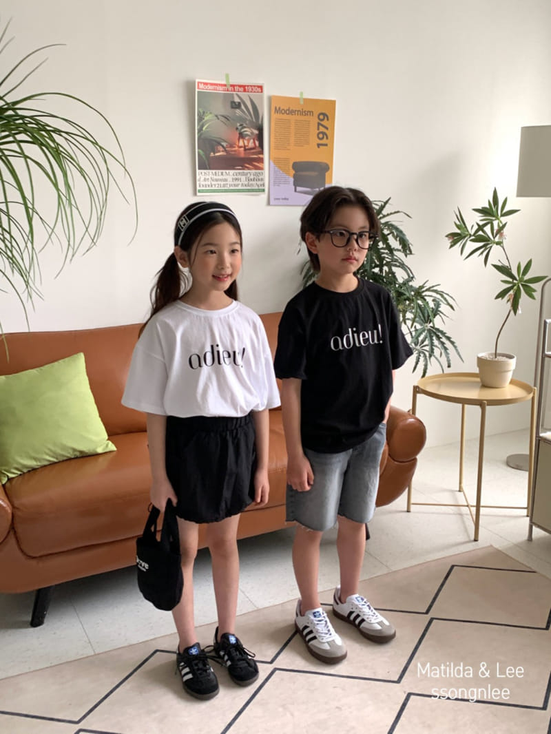 Matilda & Lee - Korean Children Fashion - #childrensboutique - Adieu Tee - 6