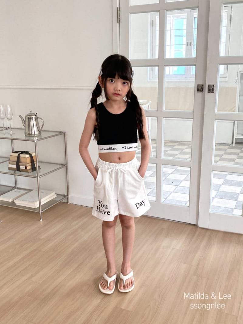 Matilda & Lee - Korean Children Fashion - #childrensboutique - Matilda Banding Sleeveless Tee - 5