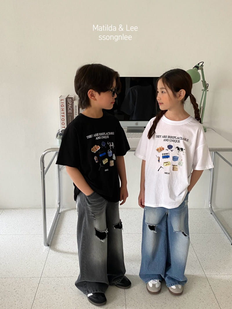 Matilda & Lee - Korean Children Fashion - #childrensboutique - Milk Jensa Tee - 5