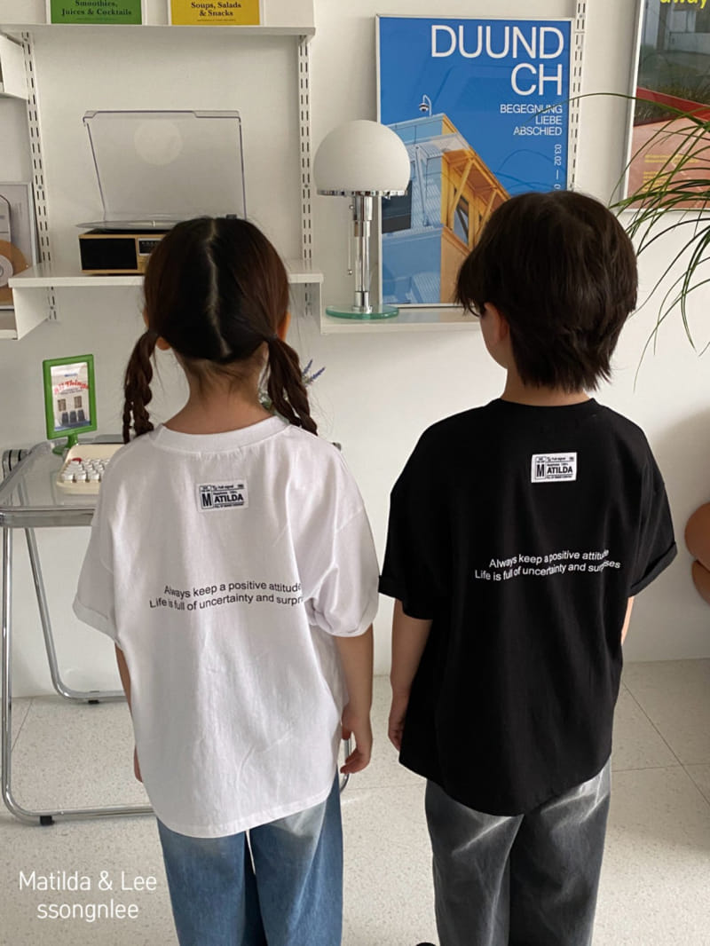 Matilda & Lee - Korean Children Fashion - #childrensboutique - Label Roll Up Tee