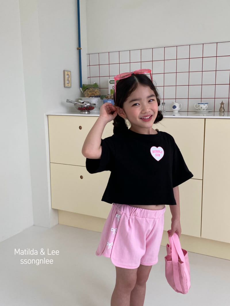 Matilda & Lee - Korean Children Fashion - #childrensboutique - Piping Ribbon Shorts