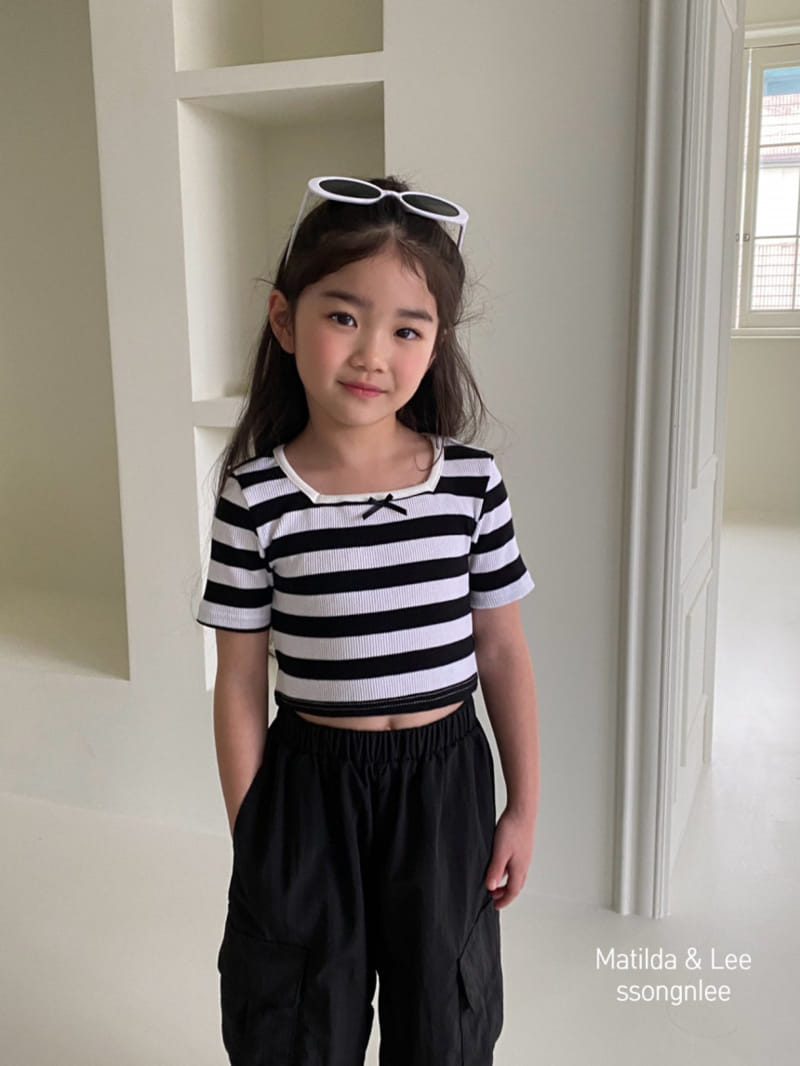 Matilda & Lee - Korean Children Fashion - #childrensboutique - ST Crop Rib Tee - 11