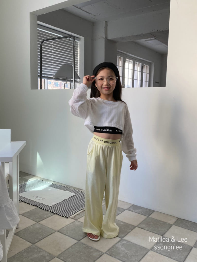 Matilda & Lee - Korean Children Fashion - #designkidswear - Summer Make Band Pants - 3