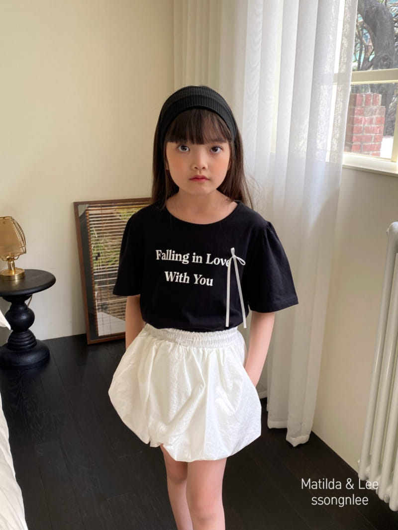 Matilda & Lee - Korean Children Fashion - #designkidswear - Glossy Balloon Skirt - 11