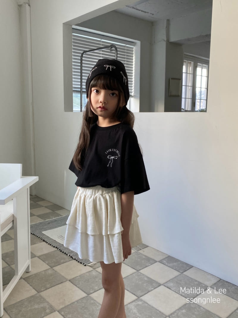 Matilda & Lee - Korean Children Fashion - #designkidswear - Natural Kan Kan Skirt - 10