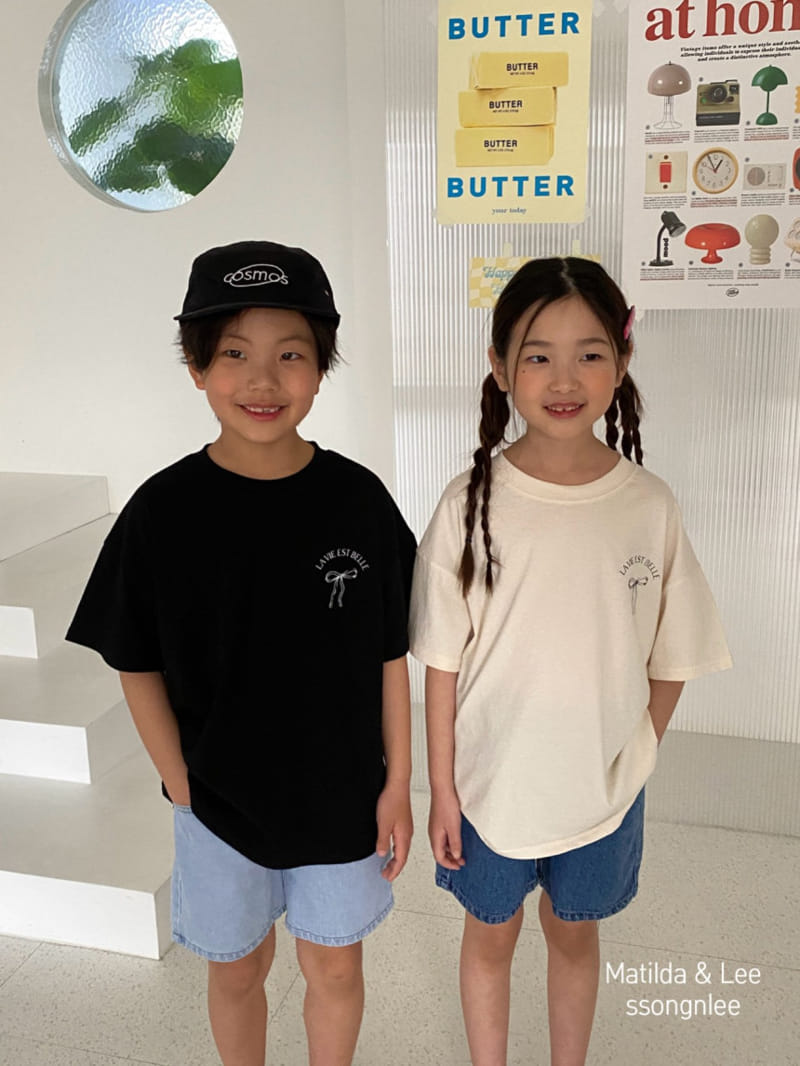 Matilda & Lee - Korean Children Fashion - #designkidswear - Matilda Denim Shorts - 7