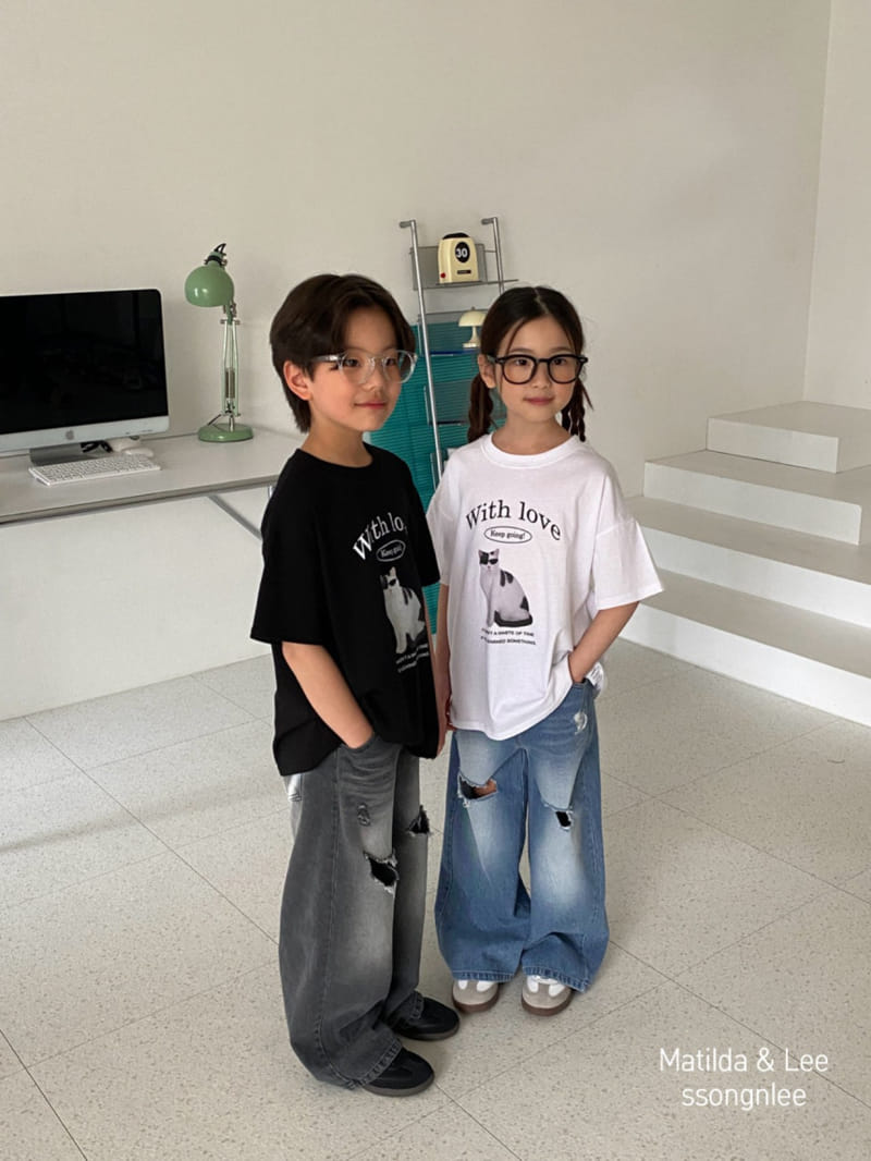 Matilda & Lee - Korean Children Fashion - #designkidswear - Cat Eye Tee - 10