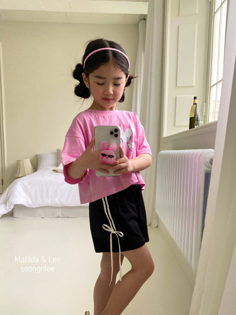 Matilda & Lee - Korean Children Fashion - #designkidswear - Ribbon Tape Shorts - 10