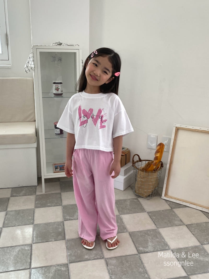 Matilda & Lee - Korean Children Fashion - #designkidswear - Painting Crop Tee - 7