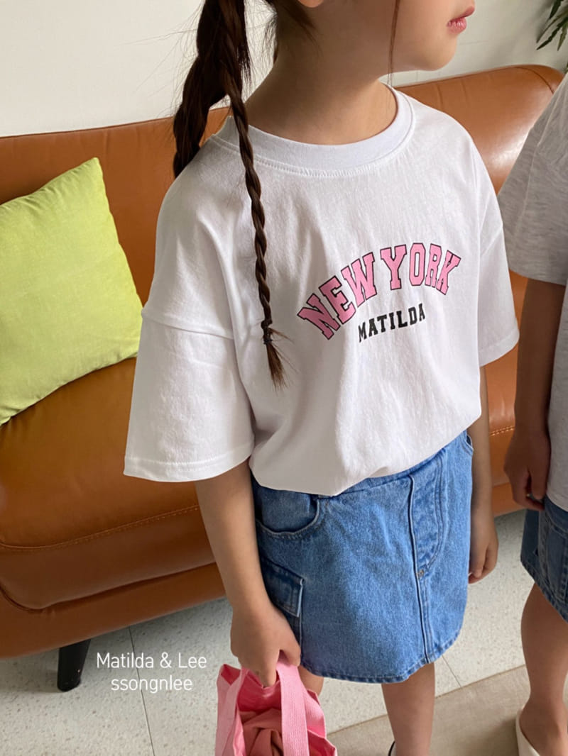 Matilda & Lee - Korean Children Fashion - #designkidswear - New York Short Sleeve Tee - 3