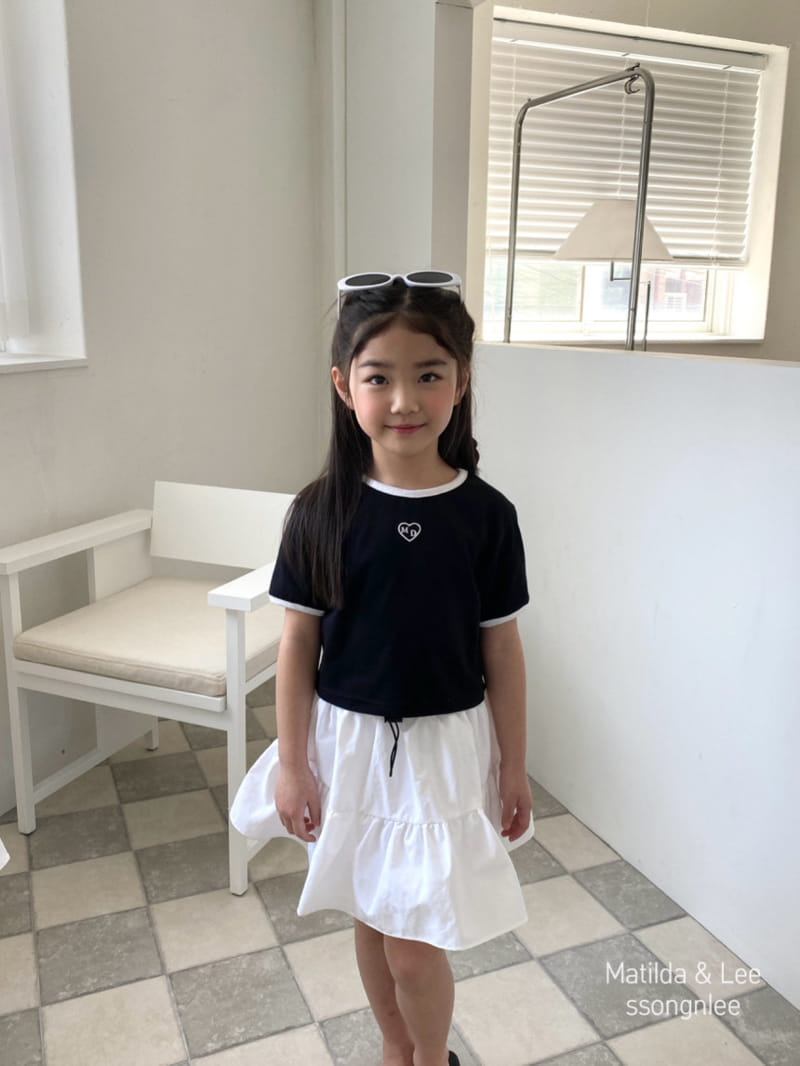 Matilda & Lee - Korean Children Fashion - #designkidswear - Matilda Color Tee - 6