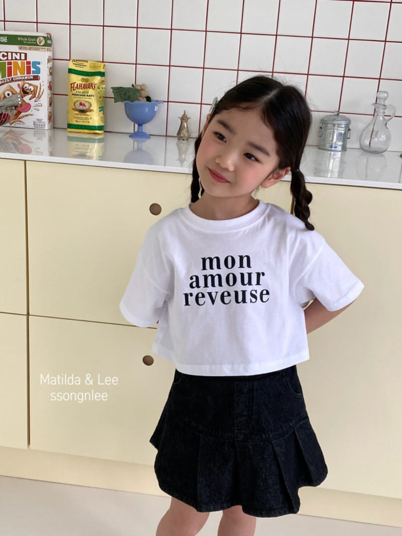 Matilda & Lee - Korean Children Fashion - #designkidswear - Amur Crop Tee