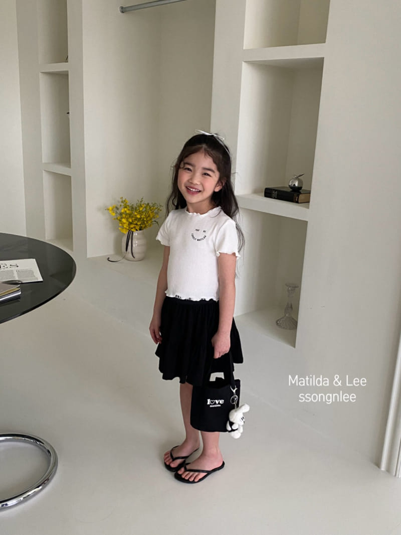 Matilda & Lee - Korean Children Fashion - #discoveringself - Lovely Rib Tee - 11