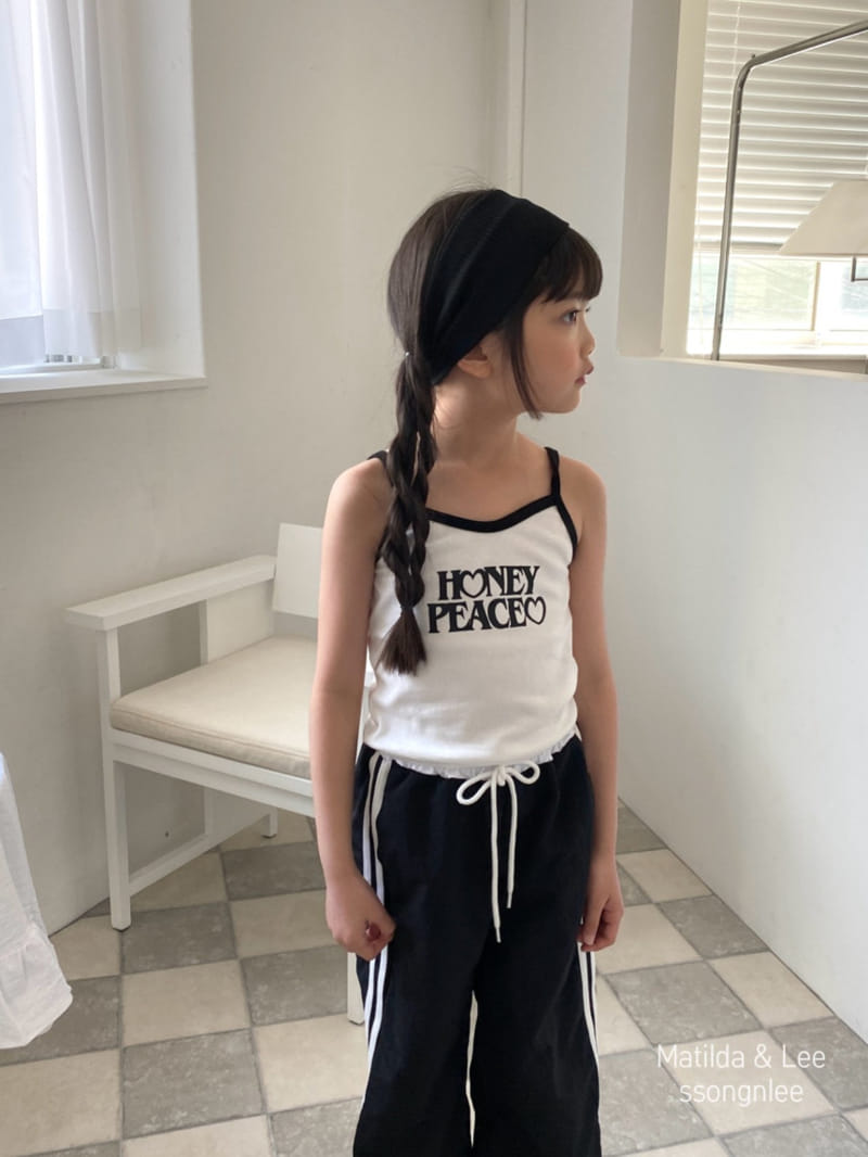 Matilda & Lee - Korean Children Fashion - #discoveringself - Honey Color Crop Sleeveless Tee - 7