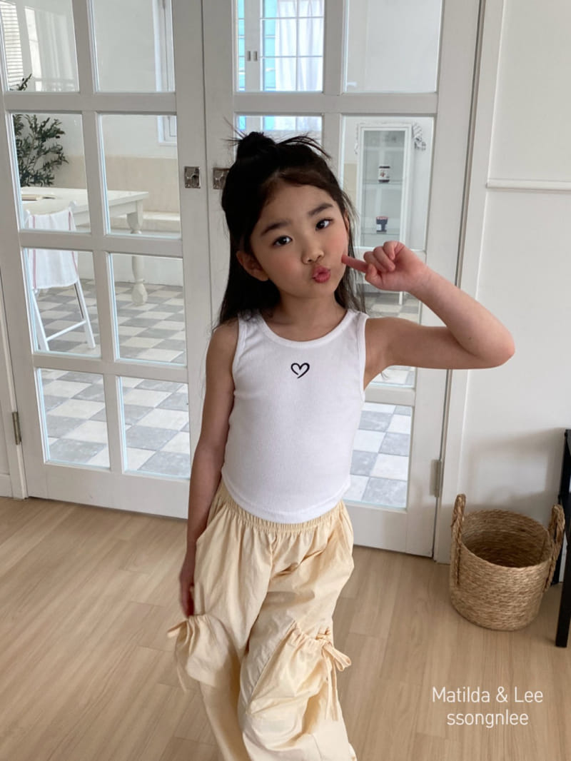 Matilda & Lee - Korean Children Fashion - #discoveringself - Ribbon Pocket Pants - 5