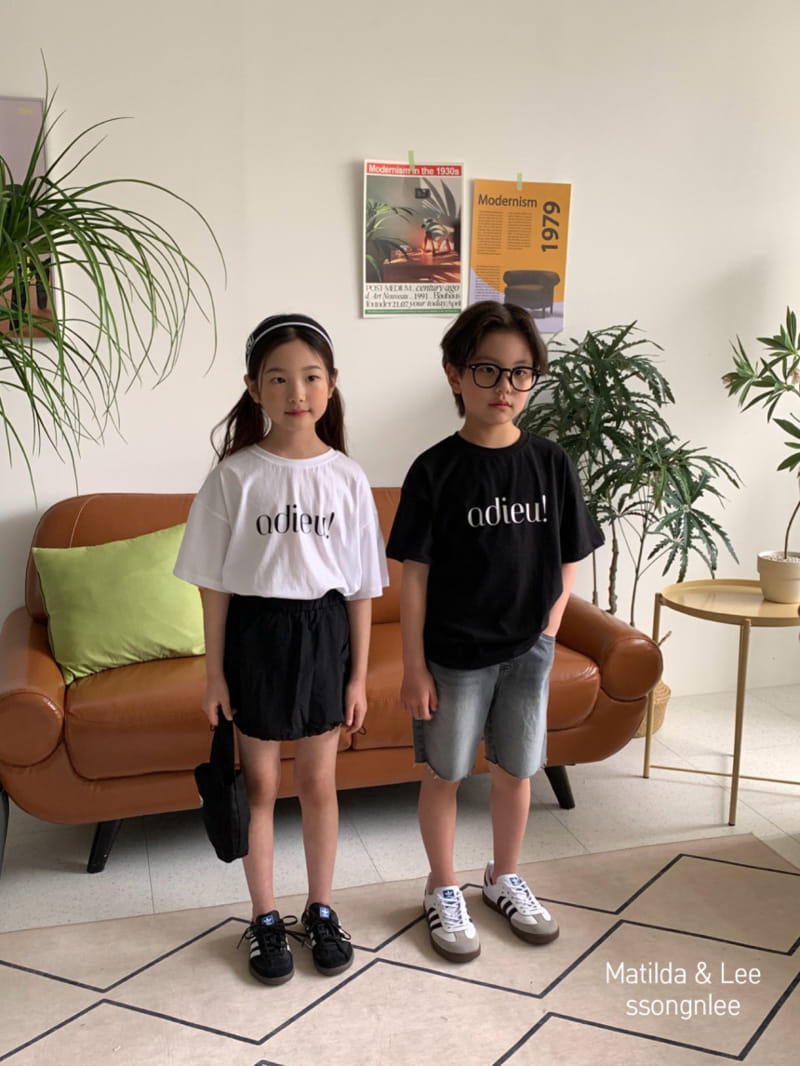 Matilda & Lee - Korean Children Fashion - #discoveringself - Adieu Tee - 8