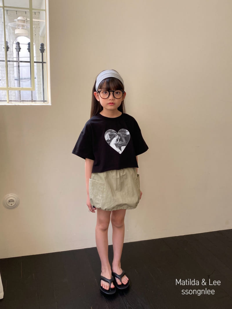 Matilda & Lee - Korean Children Fashion - #discoveringself - Heart Crop Tee - 9