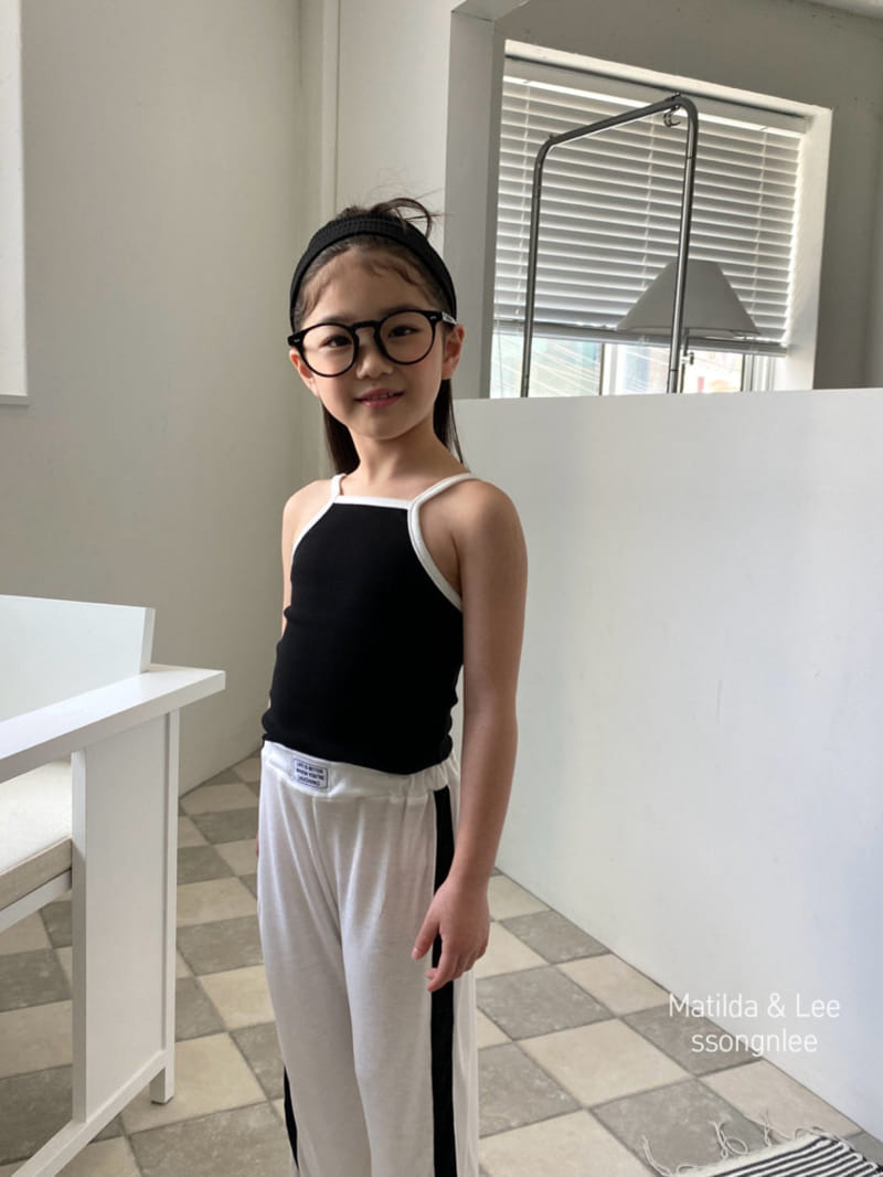 Matilda & Lee - Korean Children Fashion - #fashionkids - Label Rib Color Pants - 9