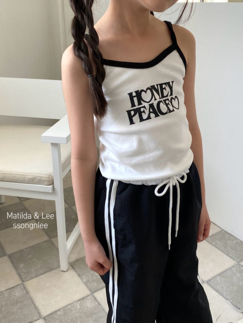 Matilda & Lee - Korean Children Fashion - #fashionkids - Honey Color Crop Sleeveless Tee - 8