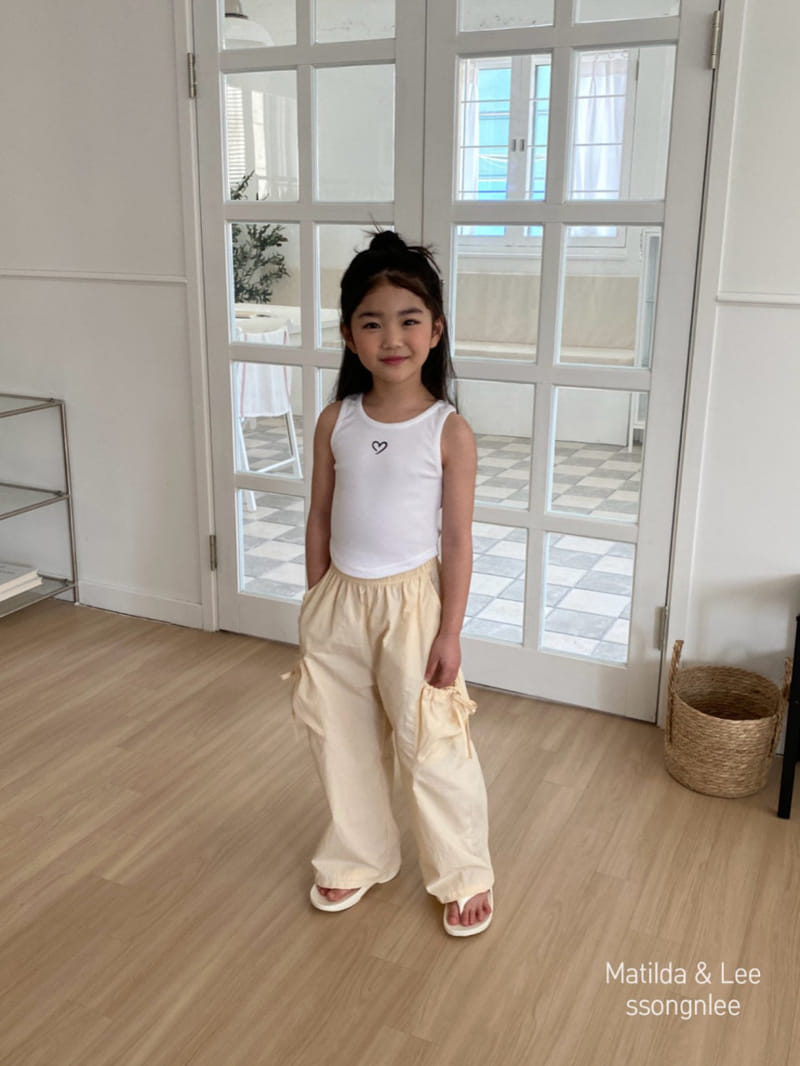 Matilda & Lee - Korean Children Fashion - #fashionkids - Ribbon Pocket Pants - 6