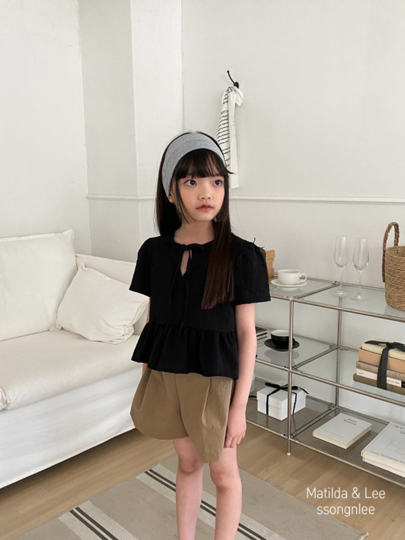 Matilda & Lee - Korean Children Fashion - #fashionkids - Wrinkle Shorts - 5