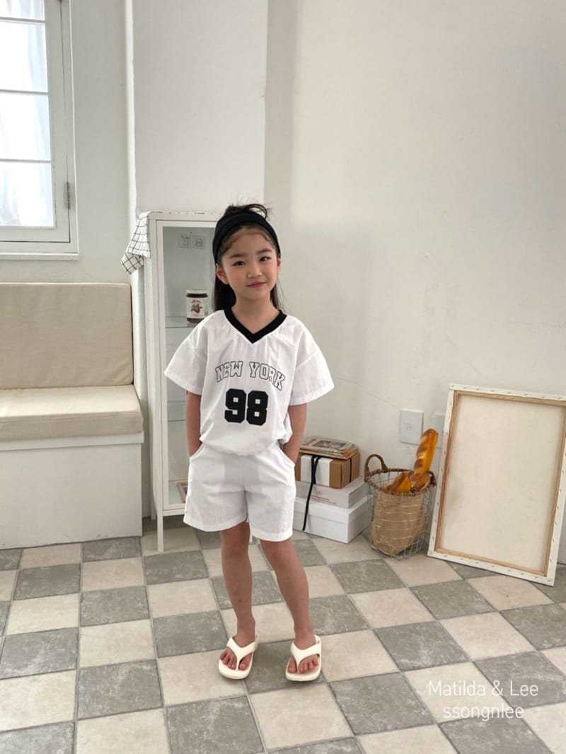 Matilda & Lee - Korean Children Fashion - #fashionkids - 98 New York Top Bottom Set - 3