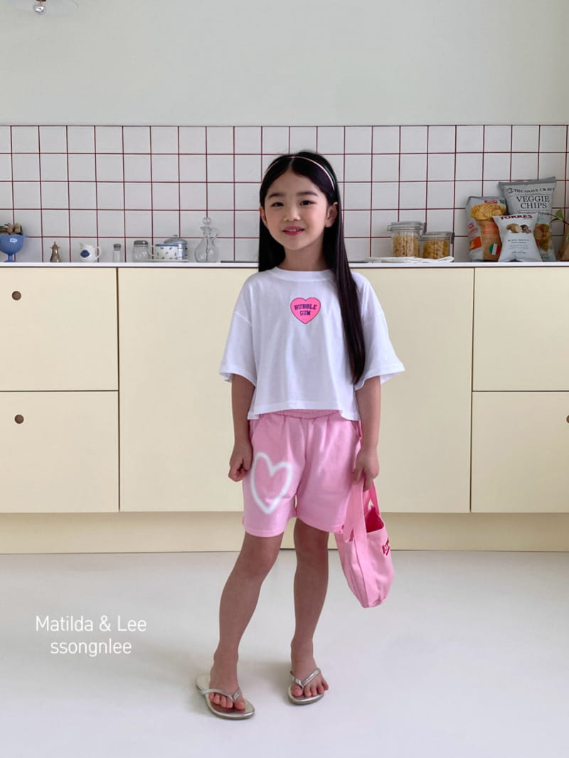 Matilda & Lee - Korean Children Fashion - #fashionkids - Heart Shorts - 6