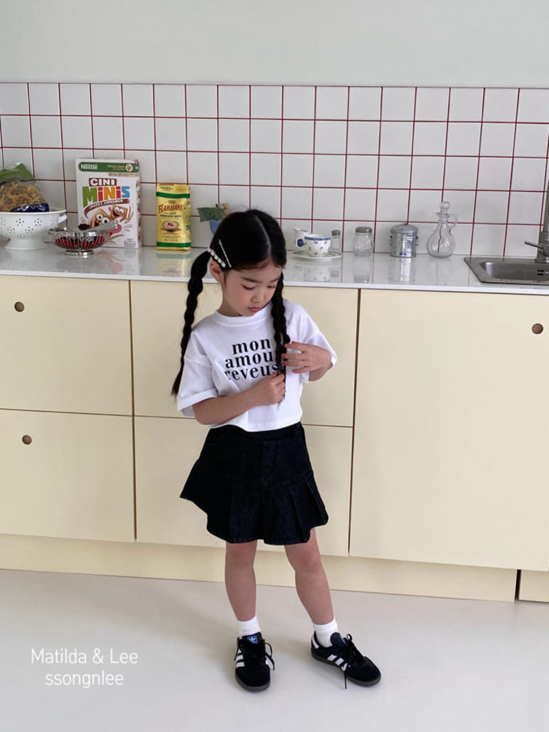 Matilda & Lee - Korean Children Fashion - #fashionkids - Amur Crop Tee - 3