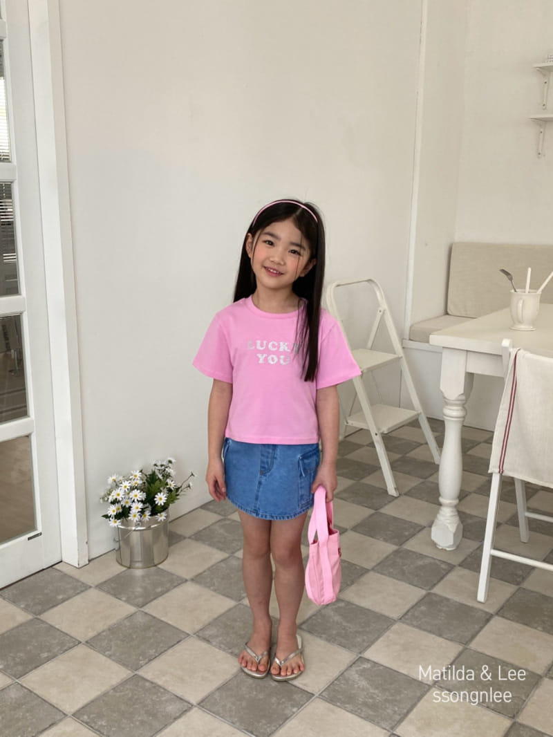 Matilda & Lee - Korean Children Fashion - #fashionkids - Pearl Crop Tee - 2