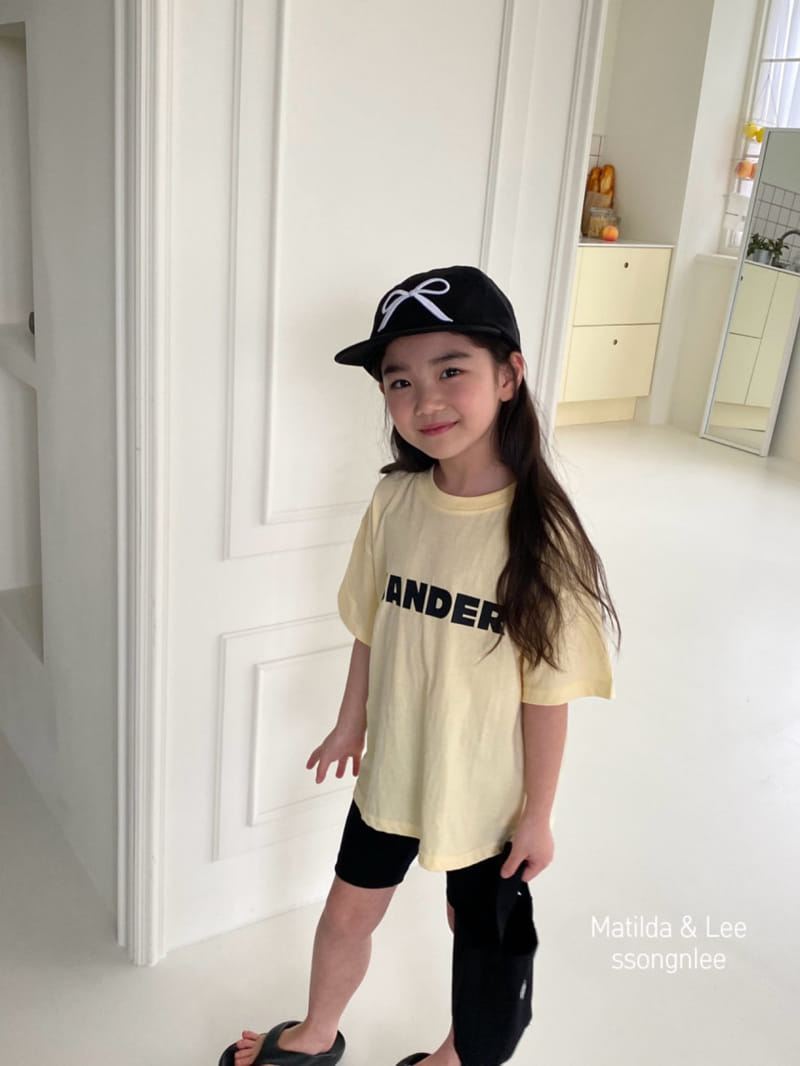 Matilda & Lee - Korean Children Fashion - #fashionkids - Sander Tee - 4