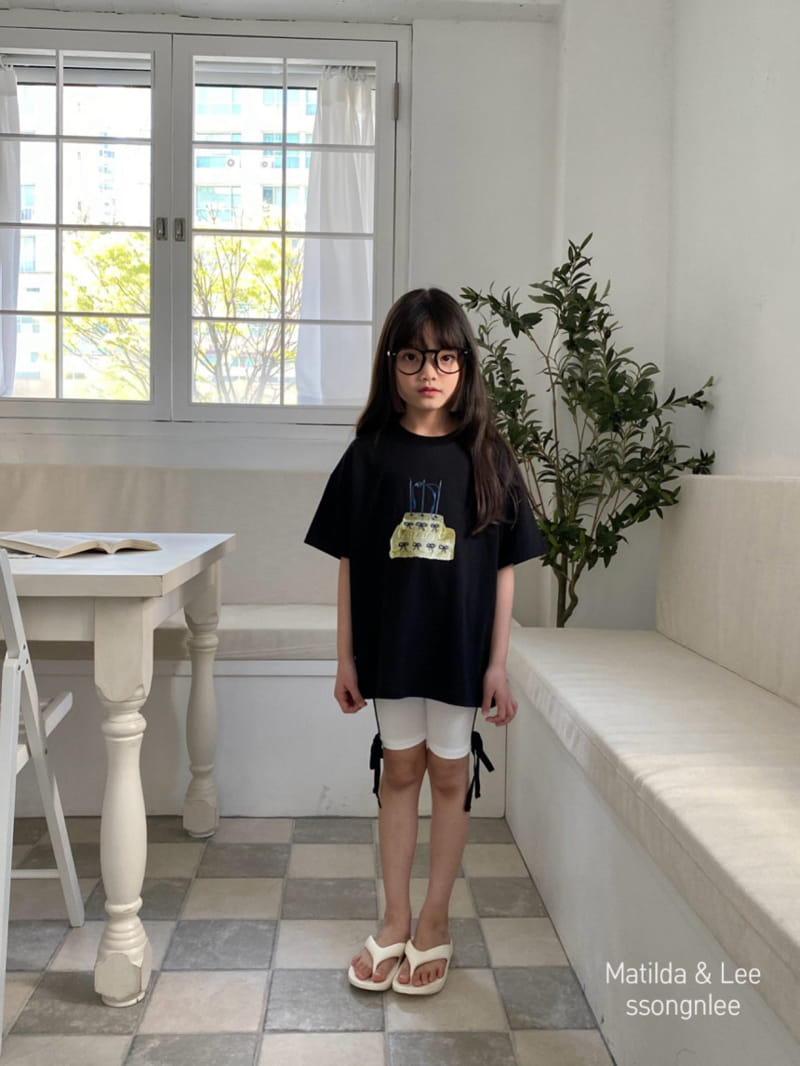 Matilda & Lee - Korean Children Fashion - #kidsshorts - Cake Jensa Tee - 8