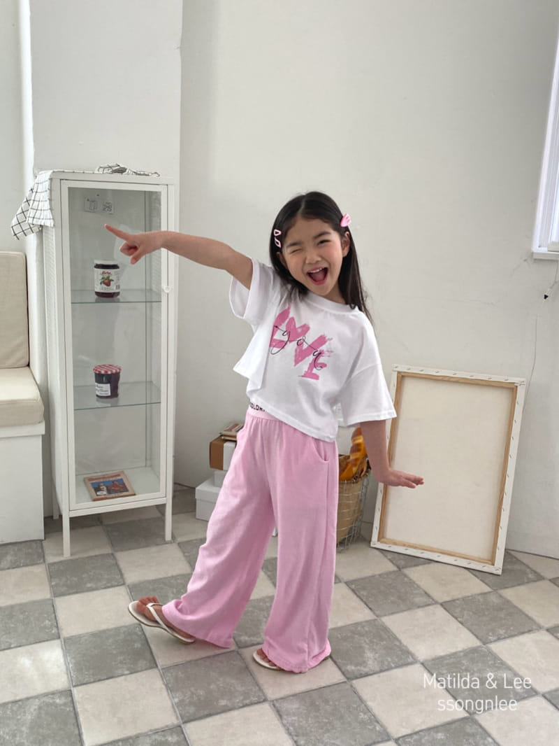 Matilda & Lee - Korean Children Fashion - #kidsshorts - Painting Crop Tee - 10