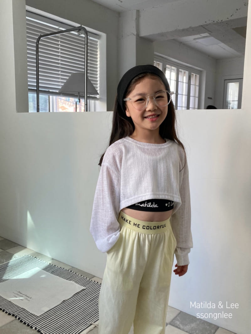 Matilda & Lee - Korean Children Fashion - #kidsshorts - Summer Crop Knit  - 7