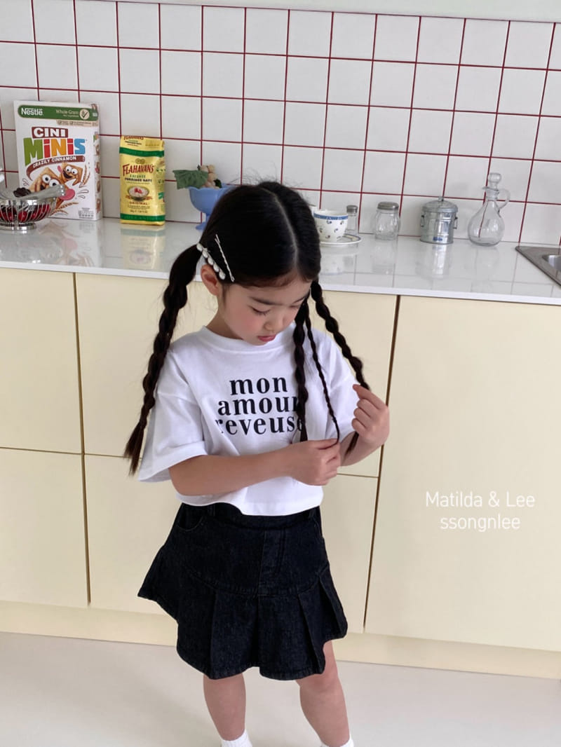 Matilda & Lee - Korean Children Fashion - #fashionkids - Amur Crop Tee - 4