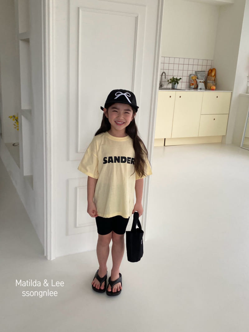 Matilda & Lee - Korean Children Fashion - #kidsstore - Sander Tee - 5