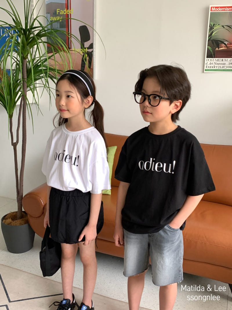 Matilda & Lee - Korean Children Fashion - #kidsstore - Adieu Tee - 11