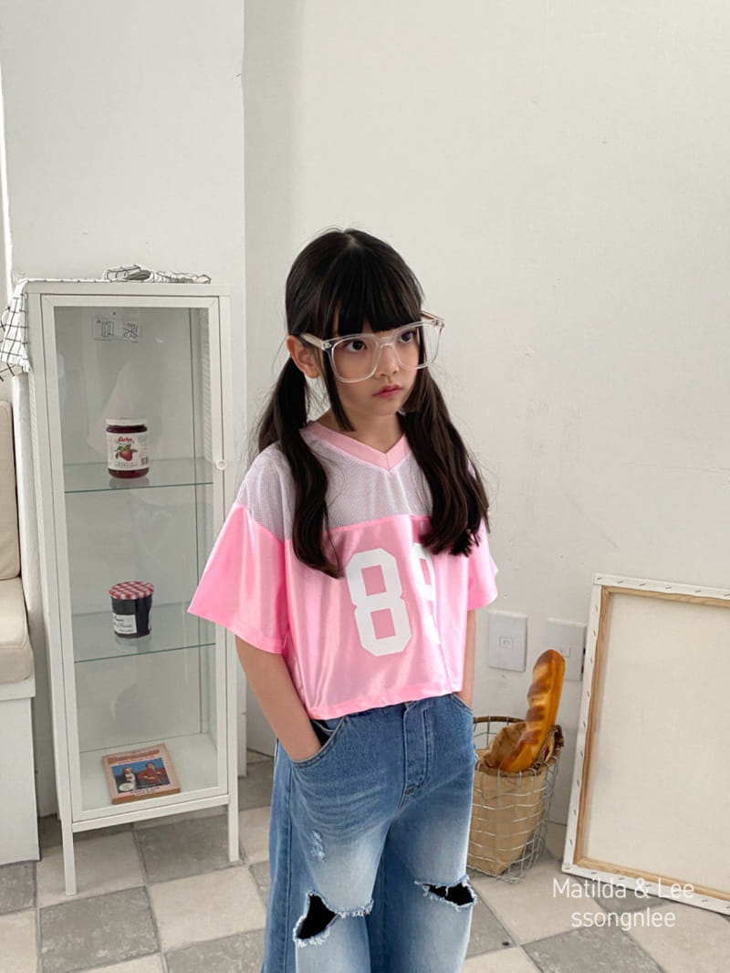 Matilda & Lee - Korean Children Fashion - #kidsstore - 89 Mesh Tee - 2