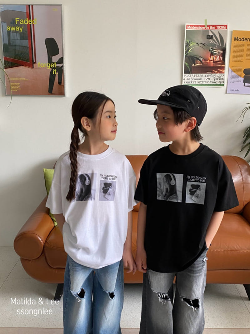 Matilda & Lee - Korean Children Fashion - #kidsstore - Holiding Tee - 2