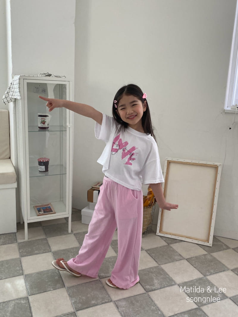 Matilda & Lee - Korean Children Fashion - #kidsstore - Painting Crop Tee - 11