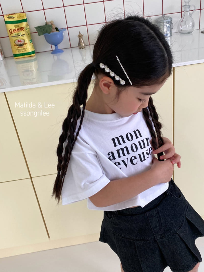 Matilda & Lee - Korean Children Fashion - #kidsstore - Amur Crop Tee - 5